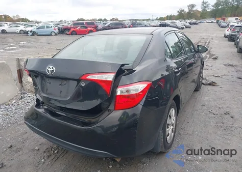 2014 Toyota Corolla L из США, поврежденный, VIN 2T1BURHE3EC146293